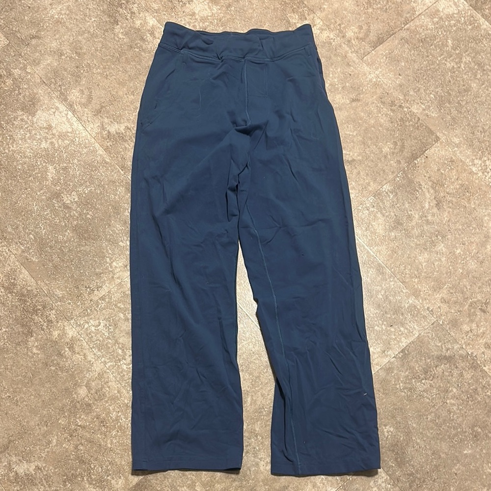 Lululemon Navy Blue High-Waisted Pants
